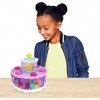 Polly Pocket Birthday Cake coffret Gâteau d’Anniversaire compte à rebours, 25 surprises à découvrir sur une semaine, jouet po