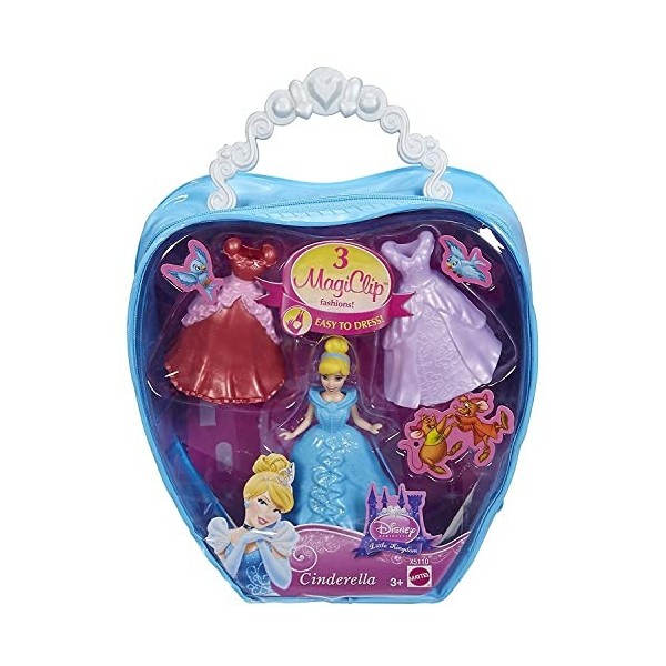 Coffret Mini Princesse : Cendrillon : Tous Les Accessoires nécessaires pour rejouer Les scènes - pour Disney Princesses - nou