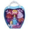 Coffret Mini Princesse : Cendrillon : Tous Les Accessoires nécessaires pour rejouer Les scènes - pour Disney Princesses - nou