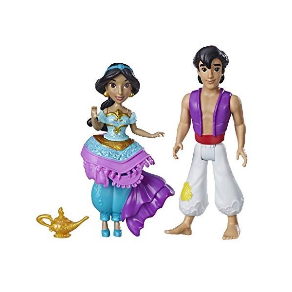 Disney Princess DPR SD Jasmine and Aladdin, E3082ES0, Multicolour