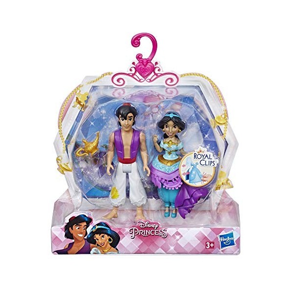 Disney Princess DPR SD Jasmine and Aladdin, E3082ES0, Multicolour