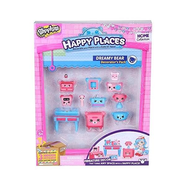 Shopkins Happy Places Decorator Pack Dreamy Bear