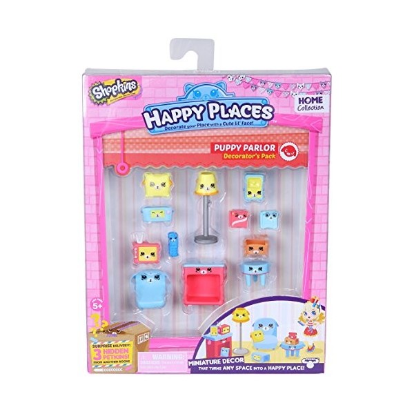 Shopkins Happy Places Decorator Pack Puppy Parlour