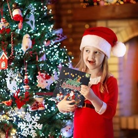 a-r Kit de calendrier de lAvent de Noël 5 pièces – Bracelet calendrier de lAvent comprenant 2 bracelets et 22 accessoires, 