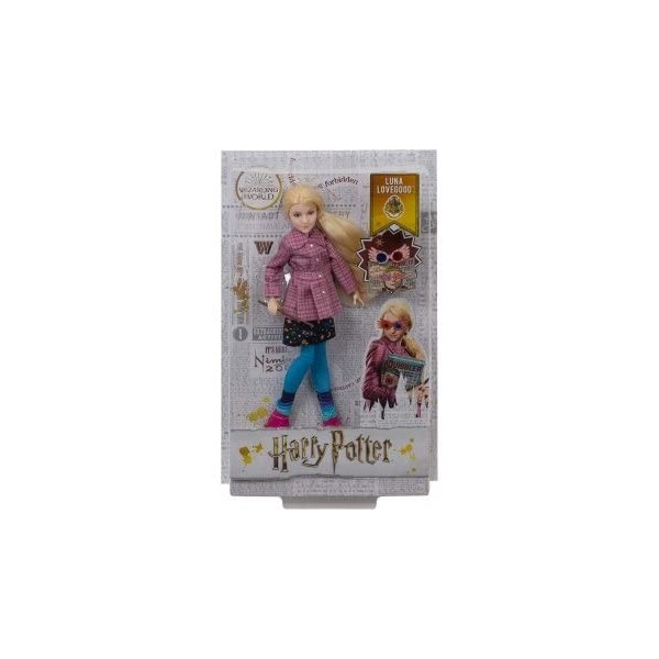 Coffret pour Harry Potter : Luna dragonneau avec Accessoires - Set poupée Collector + 1 Carte Offerte - Figurine