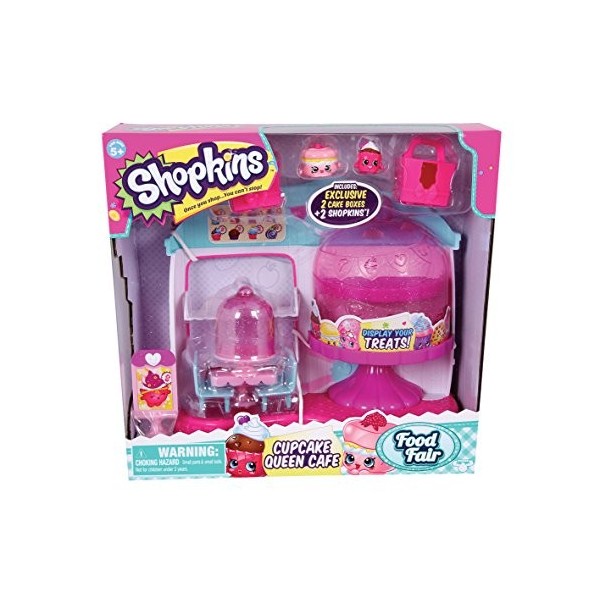 Shopkins - Hpk08 - Sk4 - Coffret - Cupcake Queen Café