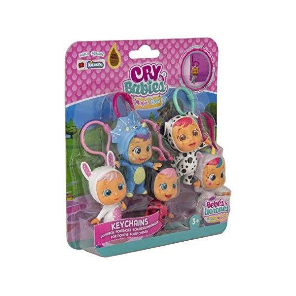 Cry Babies CBMT Keyring Pack 5, 88207, Multicolore, Petit