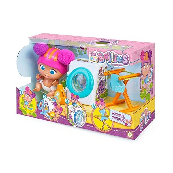 Kit De Nettoyage Jouet Pour Enfants - Machine à Laver, Aspirateur Lumineux, Fer à Repasser Et Accessoires
