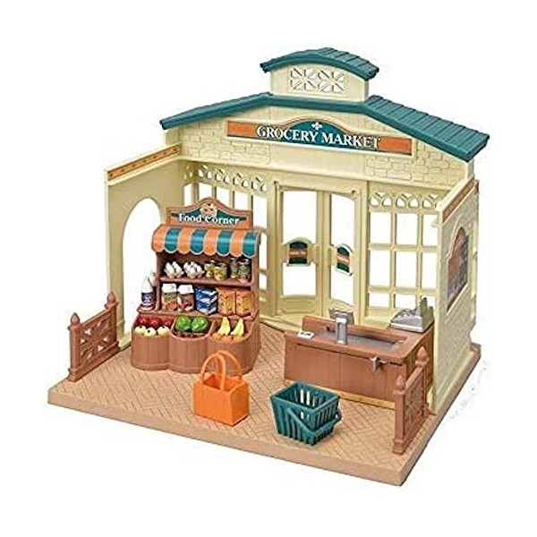 Sylvanian Families - 5315 - Le supermarché Coffrets de Figurines, 100% Plastique Multicolore