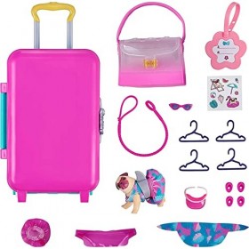 Cefa Toys- Perro Real Littles Mini Ensemble de Voyage Cutie Carries, 00236