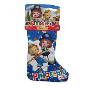 Giochi Preziosi Chaussette 2023 - LOriginal Et Coloré Chaussette De Befana Avec Surprise De Pinocchio 23 And Friends, Pour 
