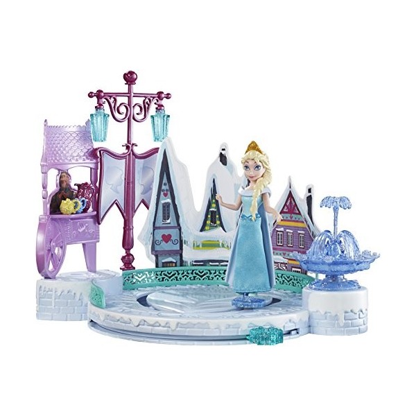 Disney - La Reine des Neiges - La Patinoire dElsa - Playset + Mini Figurine