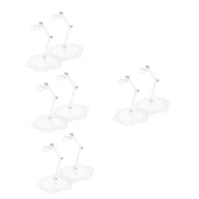 ibasenice 8 Pièces Support De Figurine daction Support De Base pour Figurine Présentoir De Figurines Porte-poupée Jouet Supp