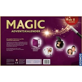 Kosmos MAGIC Calendrier de lAvent magique 2020, tours de magie passionnants, ustensiles magiques pour la période de lAvent,