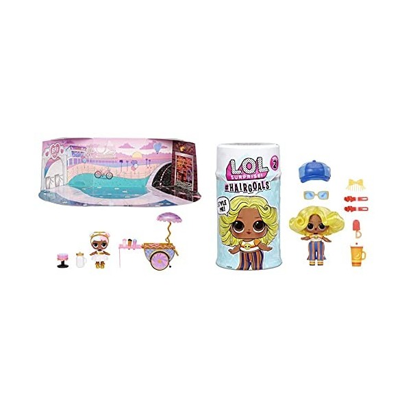 LOL Surprise Meubles Série 4 Poupée Sugar - + de 10 Surprises - Coffret de Jeu Dépliable - À Collectionner - 3 Ans et Plus + 