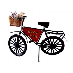 Melody Jane Maison de Poupées Miniature Poste Bureau Royal Mail Poste Facteur Vélo