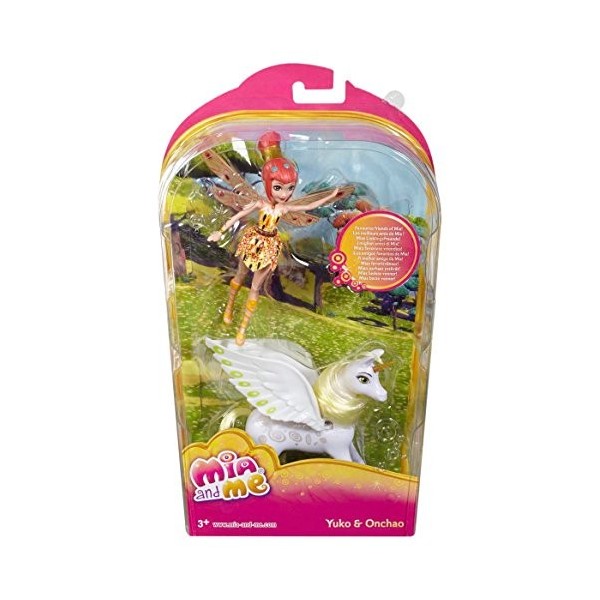 Mattel - CHK00 - Mia & Me - Poupée Mini et Licorne- Yuko et Onchao