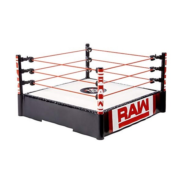 WWE Ring de combat de catch Superstars avec cordes, jouet pour enfant, GDB87