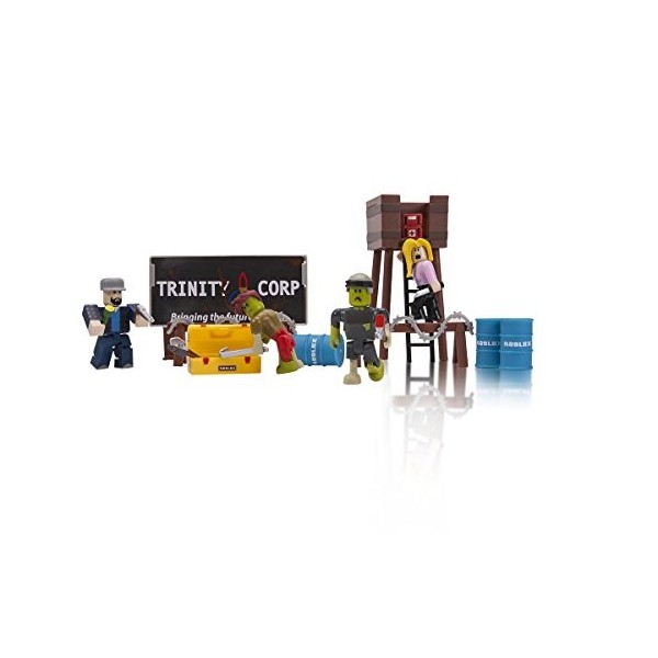 Jazwares-ROBLOX-10761-Figurines et Set de Jeu-Zombie Attack, 10761