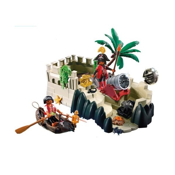 Playmobil - 4007 - Jeu de construction - Superset Repère des pirates