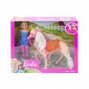 Barbie Pop en Paard met accessoires.