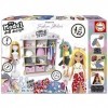 Educa - My Model Doll Design Fashion Atelier | Comprend Une Armoire, Un Mannequin et Plus de 300 Looks. Créez et concevez Vot