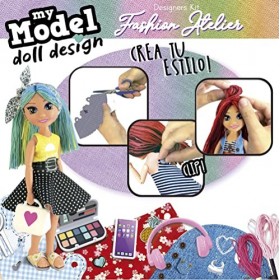 Educa - My Model Doll Design Fashion Atelier | Comprend Une Armoire, Un Mannequin et Plus de 300 Looks. Créez et concevez Vot