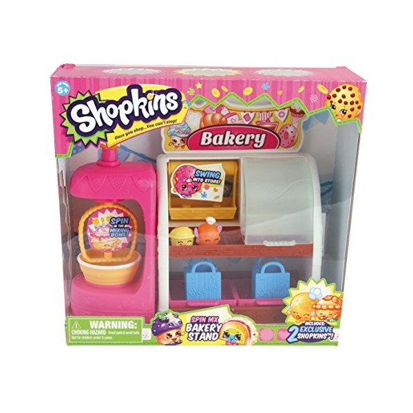 Shopkins – Rayon Boulangerie – Aire de Jeu + 2 Personnages