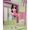 Barbie Rétro Poupée Mannequin Soirée Cinéma, cheveux noirs, années 80, vêtements et accessoires, à collectionner, Jouet Enfan