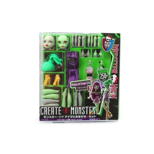 Monster High - Y0416 - Poupée - Coffret CreatTerreur - Momie/Gorgone