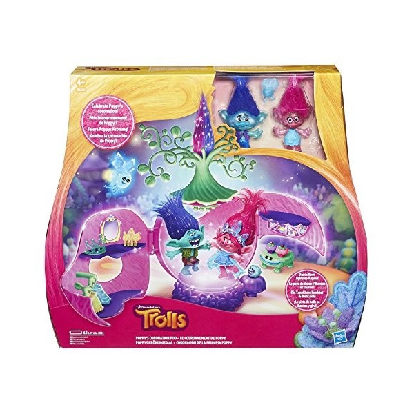 Trolls - Ensemble de cosses de coronation de Poppy