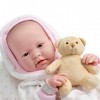 JC TOYS - La Newborn Bébé Poupée Blanc 18111 