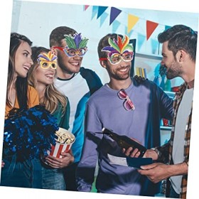 Holibanna 36 Pièces Monture De Lunettes De Carnaval Monture De Lunettes Mardi Gras Accessoires De Lunettes De Fête Lunettes A