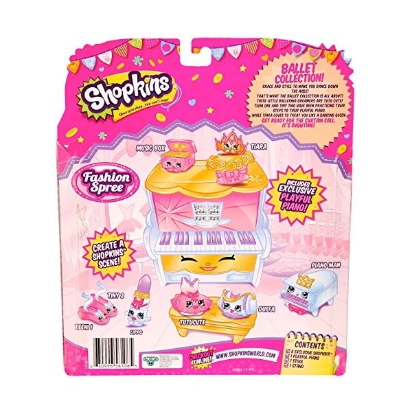 Shopkins Season 3 Fashion Spree Pack - Ballet Collection