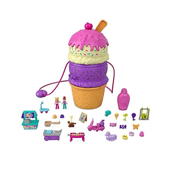 Polly Pocket- Pollypocket Bordette HFP98 Jouets de Cuisine, FP98, Multicolore