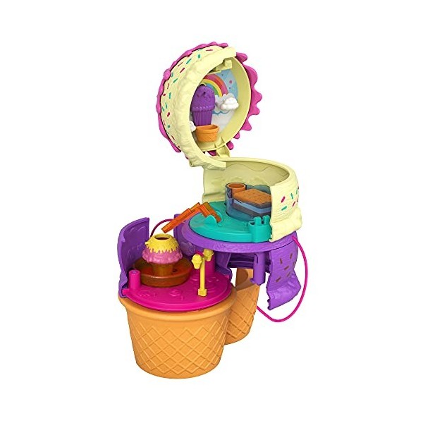 Polly Pocket- Pollypocket Bordette HFP98 Jouets de Cuisine, FP98, Multicolore