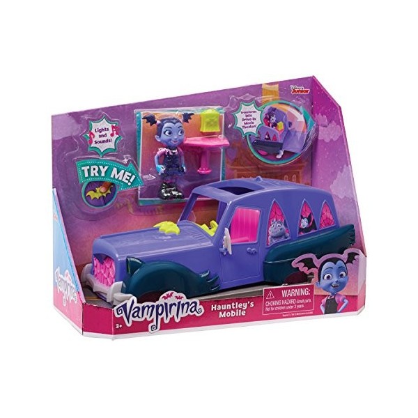 Disney- Vampirina Le Mobile Junior Hauntley, JPL78015, Purple