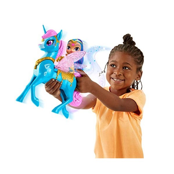 Fisher-Price - Shimmer & Shine: Shine & Magical Flying Zahracorn Nickelodeon 