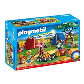 Playmobil - 6888 - Camp with LED campfire