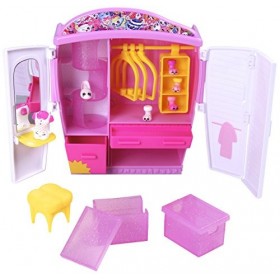 Shopkins - Hpk49 - Sk5 - Coffret Dressing - 2 Personnages/2 Sacs