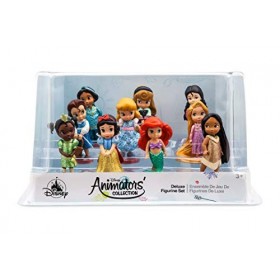 DS Disney Store Playset Play Topper Gâteau Set de jeu Figurine Princesse Raiponce Mulan Ariel Jasmine Animators Deluxe Topper
