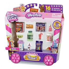 Shopkins Real Littles Collectors Pack | 8 plus 8 mini packs de marque véritable 16 pièces au total . Le style peut varier.