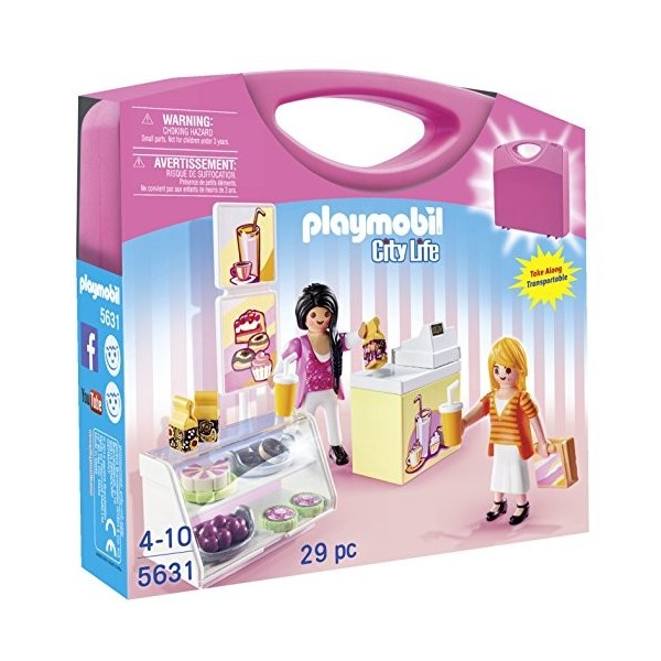 Playmobil - 5631 - Jeu Dimitation - Valisette Cafétéria