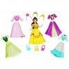 Disney Princesses - T7328 - Mini-Poupée - Coffret Mini Princesse - Belle et Tenue