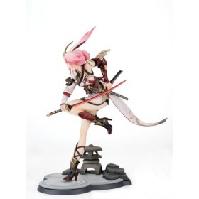 SASOKI Crash Academy|Yae Sakura|Poupée dargile|Pose Debout en PVC 25 cm|Modèle secondaire|Support Fin|Décoration de Bureau|O