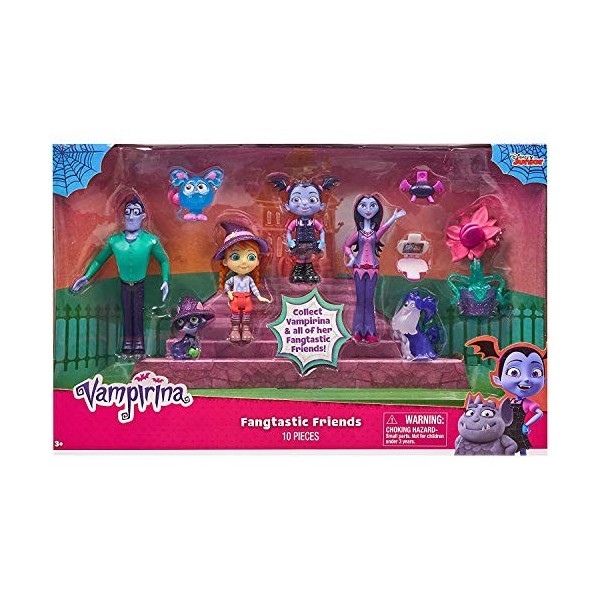 Vampirina Pack Deluxe figurines Série 2 , multicolore - Bandai Spain 78027 - Version Espagnole