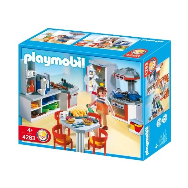 Playmobil - 4283 - Jeu de construction - Cuisine équipée