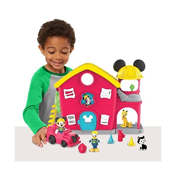 Mickey Mouse Ensemble de jeu Fire House, 38742, multicolore