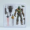 SASOKI Doom Doom Jeu de tir éternel Figurine jouet périphérique | Tête mobile articulée en PVC 16 cm | Collection de marionne