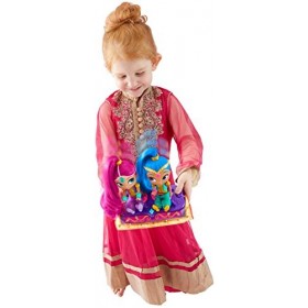 Shimmer & Shine DGL84&nbsp;Nickelodeon Shimmer and Shine Tapis Volant électronique avec poupées